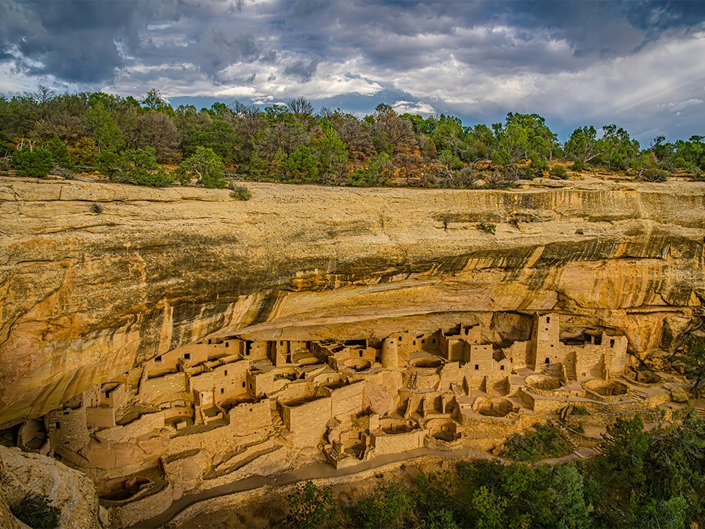 cliff palace at mesa verde national park photo by richard-hedrick